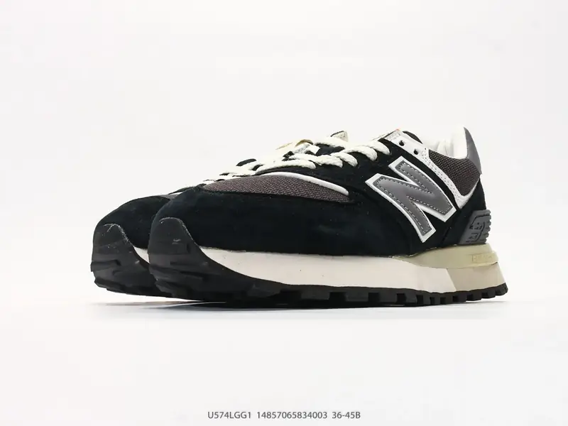 New Balance NB574 低帮复古休闲慢跑鞋 #毛边牛仔面料 ENCAP缓震 U574LGG1 #14857065834003